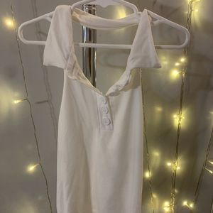 Windsor white crop top